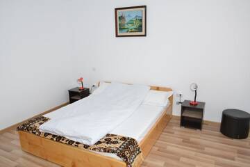 Фото номера Номер с кроватью размера &quot;king-size&quot; и видом на сад Гостевой дом Pensiunea Lavinia г. Calvini 7